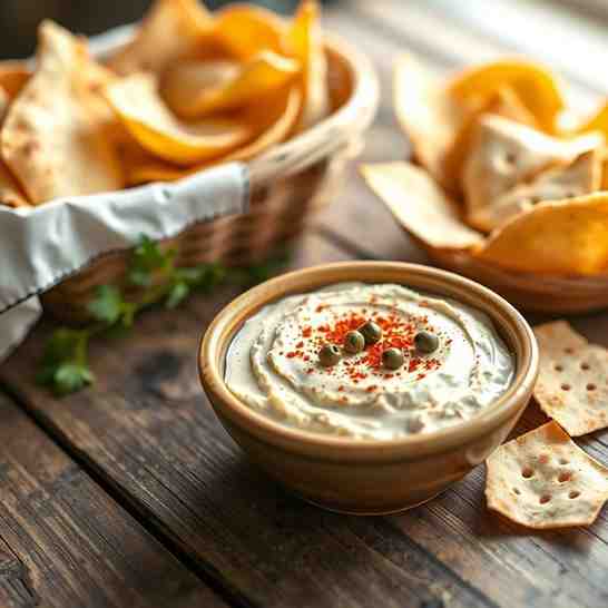 Taramosalata - Creamy Greek Dip for Pita Chips